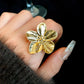Bague fleur vintage