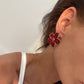 Boucles d'oreille fleur Boho Y2K