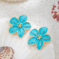 Boucles d'oreille fleur Boho Y2K